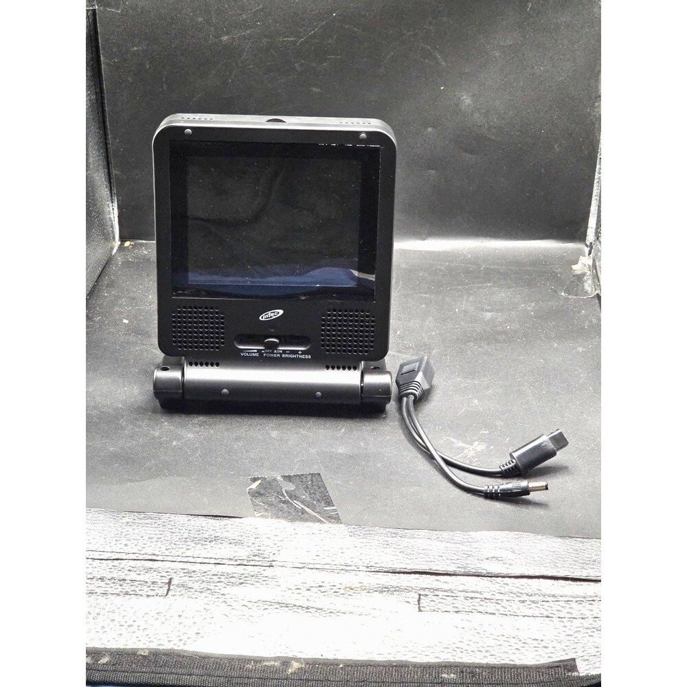 Intec Black Nintendo GameCube Portable LCD Screen - Tested, Working (2004)